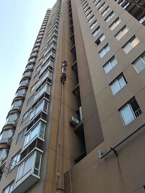 水管安装 南昌高空作业