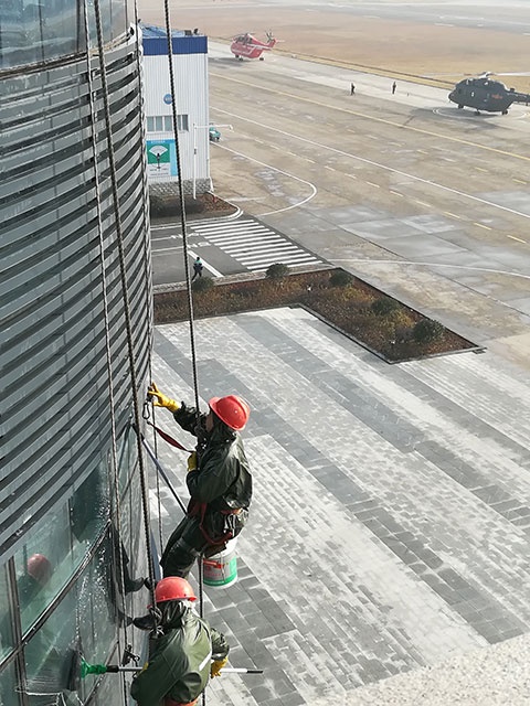 昌河机场 南昌高空蜘蛛人